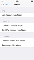 Apple iPhone 5c - E-Mail - Konto einrichten - 2 / 2