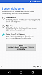 Sony Xperia X - E-Mail - Konto einrichten - 0 / 0