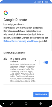 Samsung Galaxy S9 - E-Mail - Konto einrichten (gmail) - 12 / 16