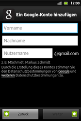 Sony Xperia Go - Apps - Konto anlegen und einrichten - 2 / 2