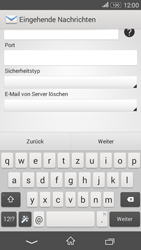 Sony Xperia E4G - E-Mail - Konto einrichten - 2 / 2