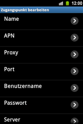 Samsung Galaxy Ace - Internet - Apn-Einstellungen - 12 / 24