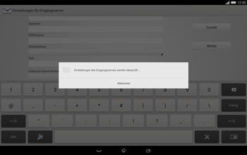 Sony Xperia Tablet Z2 LTE - E-Mail - Konto einrichten - 1 / 1