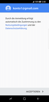 Samsung Galaxy S8 - E-Mail - Konto einrichten (gmail) - 0 / 0