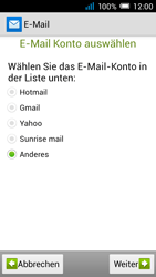 Alcatel Pop C7 - E-Mail - Konto einrichten - 1 / 1
