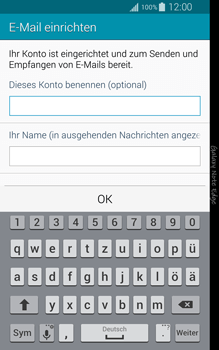 Samsung Galaxy Note Edge - E-Mail - Konto einrichten - 2 / 2