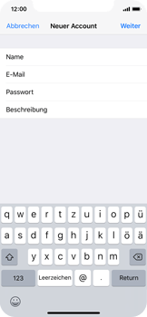 Apple iPhone X - E-Mail - Konto einrichten - 2 / 2