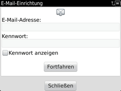 BlackBerry Bold Touch - E-Mail - Konto einrichten - 7 / 17