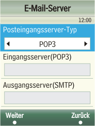 Samsung TouchWiz - E-Mail - Konto einrichten - 11 / 25