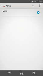 Sony Xperia Z3 - Internet - Manuelle Konfiguration - 2 / 2