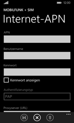 Nokia Lumia 635 - Internet - Manuelle Konfiguration - 1 / 1