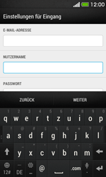 HTC Desire 500 - E-Mail - Konto einrichten - 0 / 0