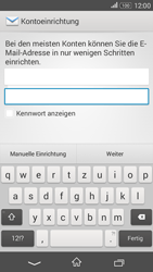 Sony Xperia E4G - E-Mail - Konto einrichten - 2 / 2