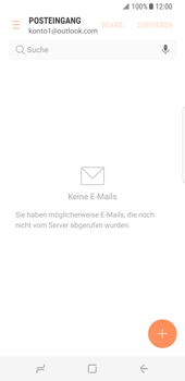 Samsung Galaxy S8 - E-Mail - Konto einrichten (outlook) - 5 / 12