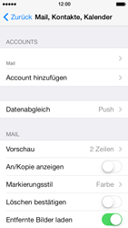 Apple iPhone 5s - E-Mail - Konto einrichten - 0 / 0