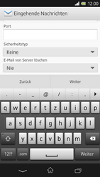 Sony Xperia Z - E-Mail - Konto einrichten - 2 / 2