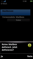 Sony Ericsson U5i Vivaz - E-Mail - Konto einrichten - 2 / 2