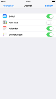 Apple iPhone 6 Plus - E-Mail - Konto einrichten (outlook) - 9 / 12