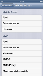 Apple iPhone 5 - MMS - Manuelle Konfiguration - 8 / 12
