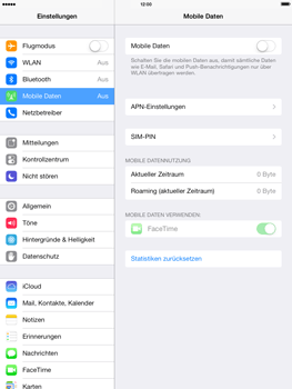Apple iPad mini 2 - Internet - Manuelle Konfiguration - 4 / 9