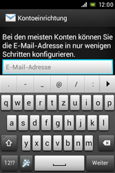 Sony Xperia E - E-Mail - Konto einrichten - 1 / 1