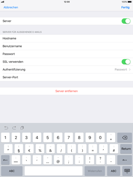 Apple iPad Pro 9.7 inch - E-Mail - Konto einrichten - 0 / 0