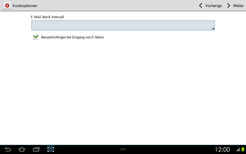 Samsung Galaxy Tab 2 10-1 - E-Mail - Konto einrichten - 1 / 1