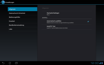 Asus Padfone - Internet - Manuelle Konfiguration - 20 / 25