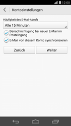 Huawei Ascend P7 - E-Mail - Konto einrichten - 0 / 0