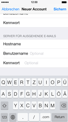 Apple iPhone 5s - E-Mail - Konto einrichten - 0 / 0