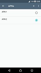 Sony Xperia X - Internet - Manuelle Konfiguration - 0 / 0