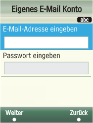 Samsung TouchWiz - E-Mail - Konto einrichten - 10 / 25
