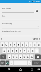 Sony E5823 Xperia Z5 Compact - E-Mail - Konto einrichten - 1 / 1