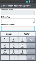 LG Optimus L7 II - E-Mail - Konto einrichten - 0 / 0