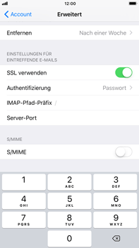 Apple iPhone 7 Plus - E-Mail - Konto einrichten - 25 / 30