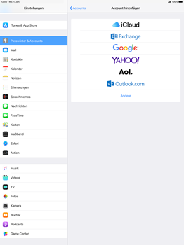 Apple iPad Pro 12.9 inch - E-Mail - Konto einrichten (gmail) - 5 / 11