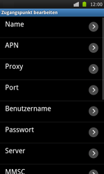 Samsung Galaxy S - Internet - Apn-Einstellungen - 8 / 22