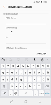 Samsung Galaxy S8 - E-Mail - Konto einrichten - 1 / 1