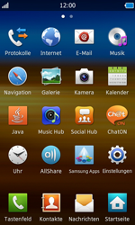 Samsung Wave - Internet - Manuelle Konfiguration - 0 / 0