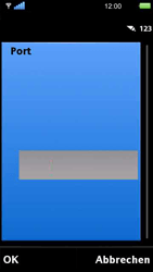 Sony Ericsson U5i Vivaz - E-Mail - Konto einrichten - 1 / 1