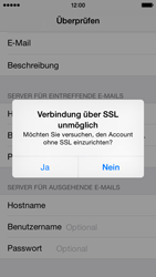 Apple iPhone 5s - E-Mail - Konto einrichten - 2 / 2
