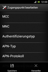 Sony Xperia E - Internet - Manuelle Konfiguration - 17 / 28