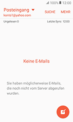 Samsung Galaxy Xcover 3 VE - E-Mail - Konto einrichten (yahoo) - 4 / 9