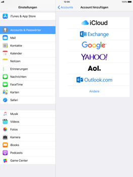 Apple iPad Pro 9.7 inch - E-Mail - Konto einrichten (yahoo) - 5 / 11