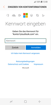 Samsung Galaxy S8 - E-Mail - Konto einrichten (outlook) - 7 / 12