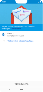 Nokia 6.1 Plus - E-Mail - Konto einrichten (outlook) - 12 / 17