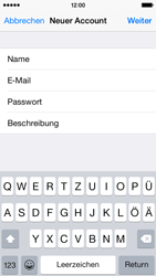 Apple iPhone 5s - E-Mail - Konto einrichten - 2 / 2
