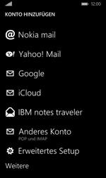 Nokia Lumia 635 - E-Mail - Konto einrichten - 0 / 0