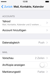 Apple iPhone 4 S - E-Mail - Konto einrichten (yahoo) - 10 / 12