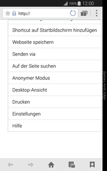 Samsung Galaxy Note Edge - Internet - Manuelle Konfiguration - 1 / 1